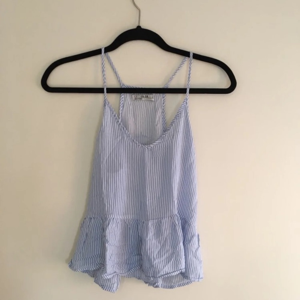 Cotton On Striped Tank Top Size Small